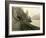 Lake Crescent Road, 1918-Asahel Curtis-Framed Giclee Print