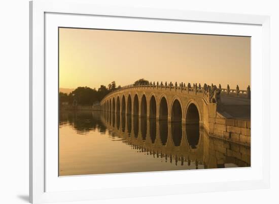 Lake Crossing-Xiaoyang Liu-Framed Giclee Print