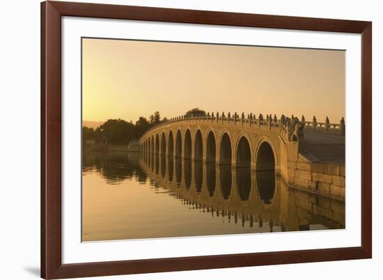 Lake Crossing-Xiaoyang Liu-Framed Giclee Print