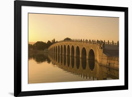 Lake Crossing-Xiaoyang Liu-Framed Giclee Print