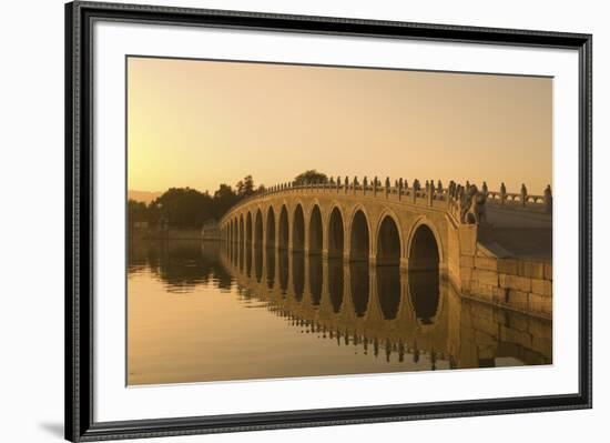 Lake Crossing-Xiaoyang Liu-Framed Giclee Print