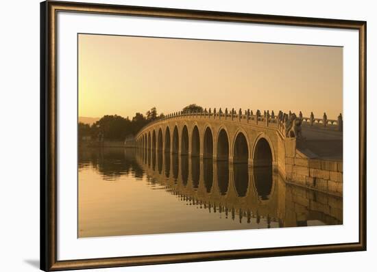 Lake Crossing-Xiaoyang Liu-Framed Giclee Print