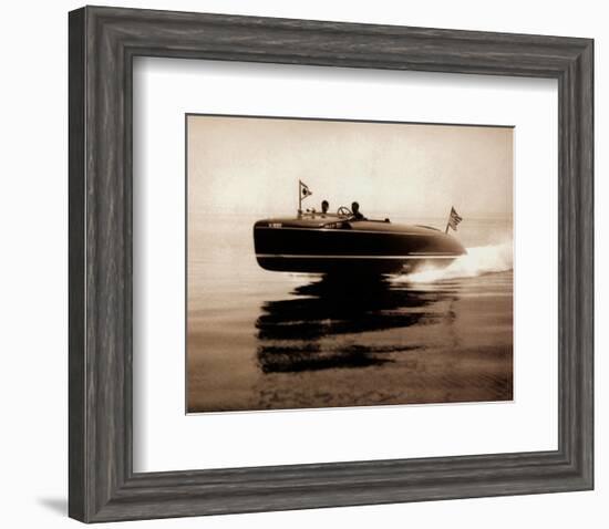 Lake Cruiser-null-Framed Art Print