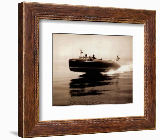 Lake Cruiser-null-Framed Art Print