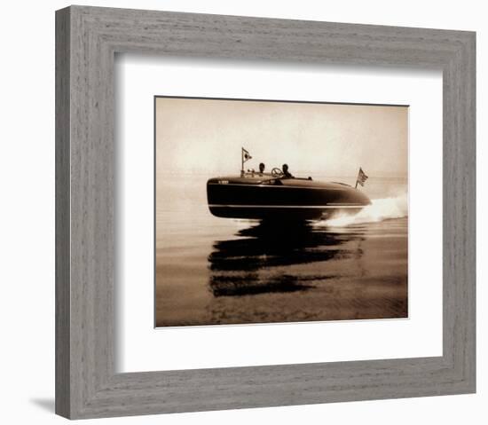 Lake Cruiser-null-Framed Art Print