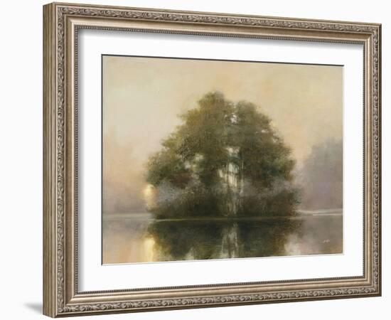 Lake Dawn-Julia Purinton-Framed Art Print