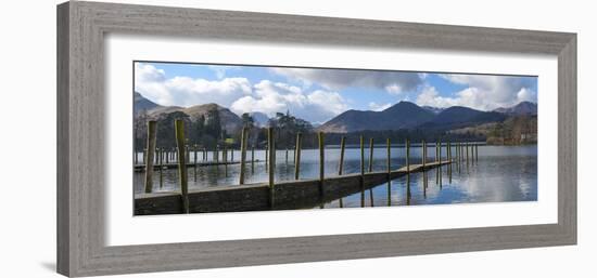 Lake Derwentwater, Catbells, Brandlehow-James Emmerson-Framed Photographic Print