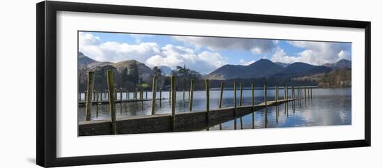 Lake Derwentwater, Catbells, Brandlehow-James Emmerson-Framed Photographic Print