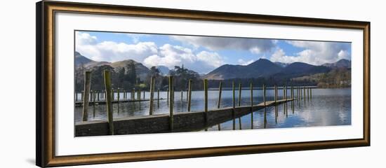 Lake Derwentwater, Catbells, Brandlehow-James Emmerson-Framed Photographic Print