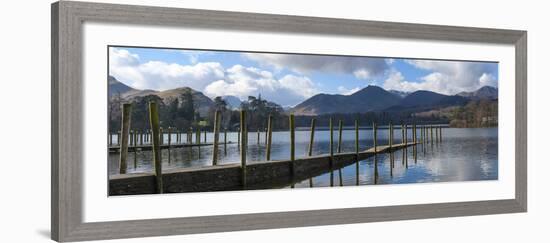 Lake Derwentwater, Catbells, Brandlehow-James Emmerson-Framed Photographic Print