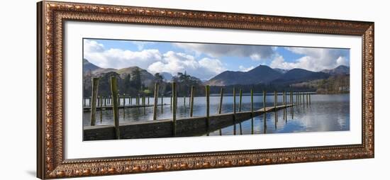 Lake Derwentwater, Catbells, Brandlehow-James Emmerson-Framed Photographic Print