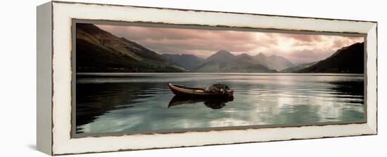 Lake Duich Highlands Scotland-null-Framed Stretched Canvas