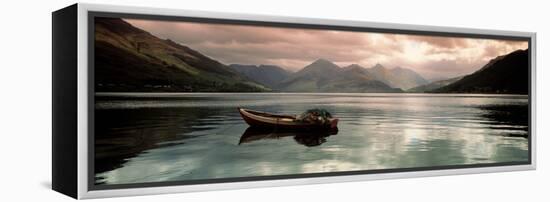 Lake Duich Highlands Scotland-null-Framed Stretched Canvas