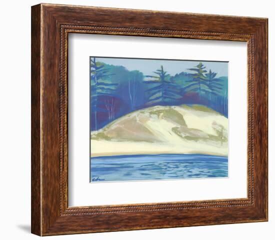 Lake Dunes-Cathe Hendrick-Framed Art Print