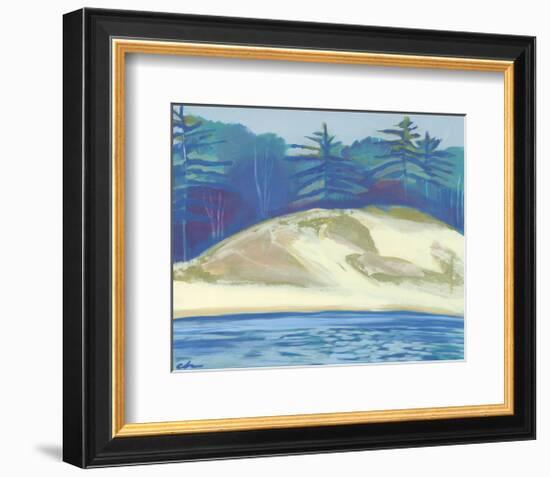 Lake Dunes-Cathe Hendrick-Framed Art Print