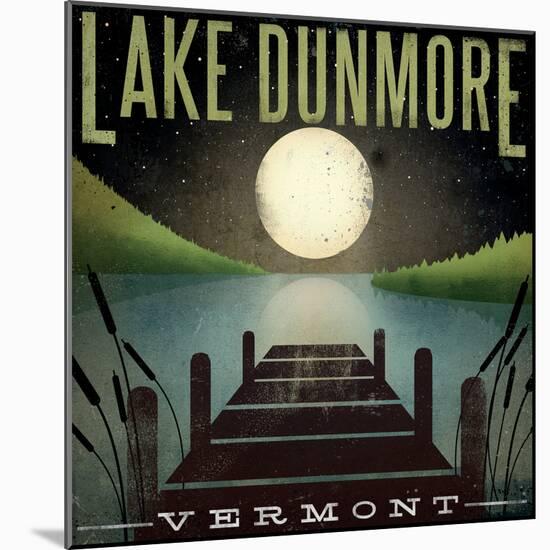 Lake Dunmore Dock-Ryan Fowler-Mounted Art Print