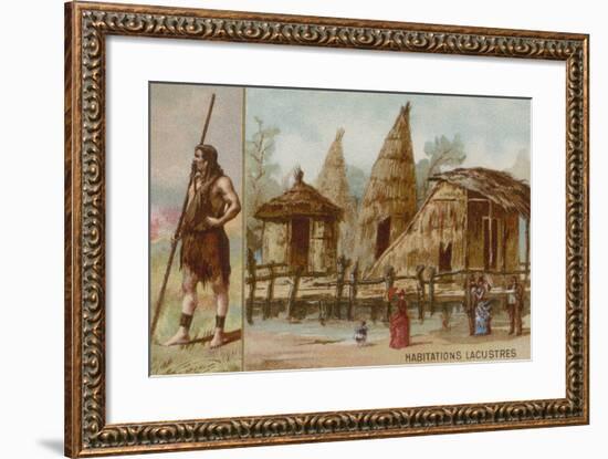 Lake Dwellings-null-Framed Giclee Print