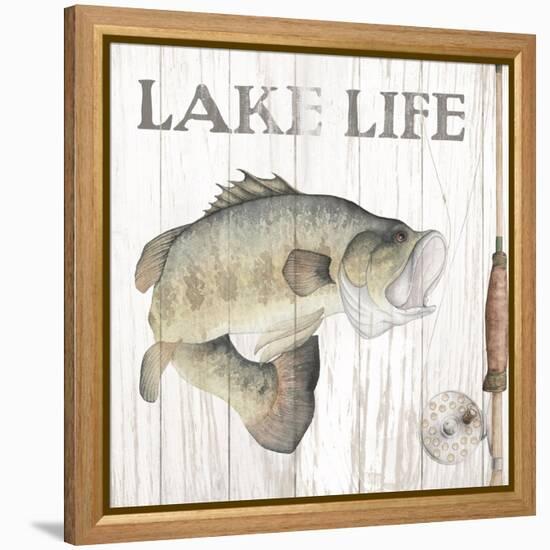 Lake Fishing II-Wild Apple Portfolio-Framed Stretched Canvas