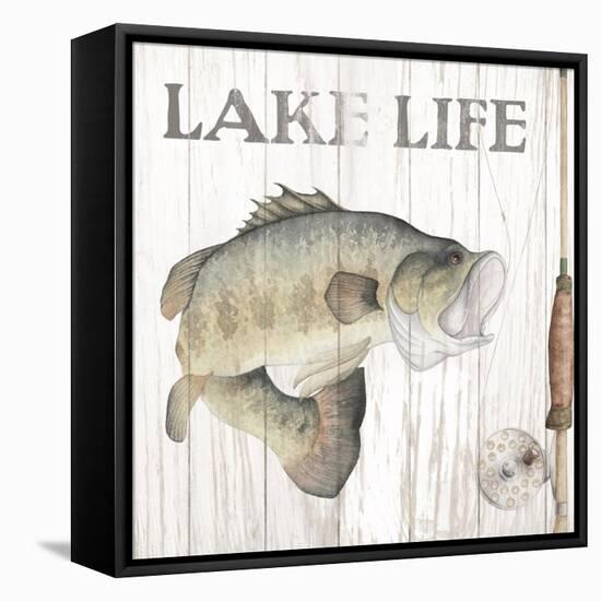 Lake Fishing II-Wild Apple Portfolio-Framed Stretched Canvas