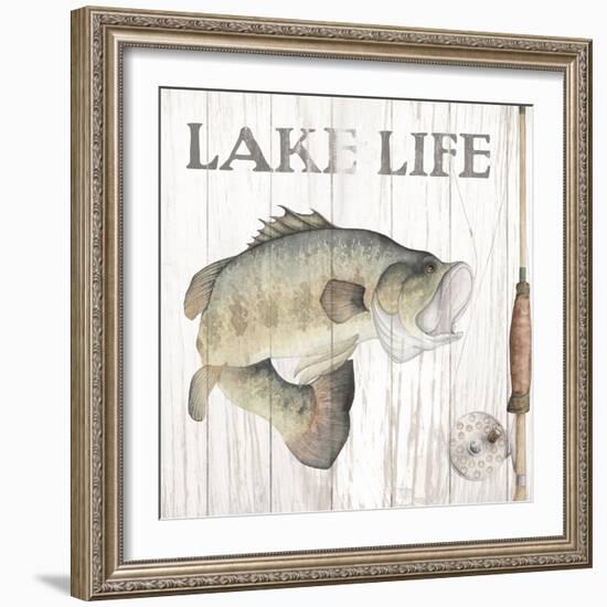 Lake Fishing II-Wild Apple Portfolio-Framed Art Print