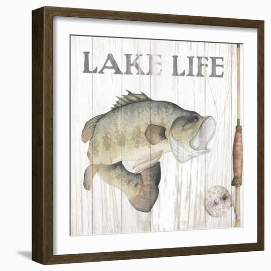 Lake Fishing II-Wild Apple Portfolio-Framed Art Print