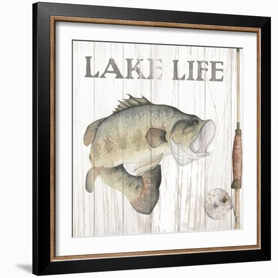 Lake Fishing II-Wild Apple Portfolio-Framed Art Print