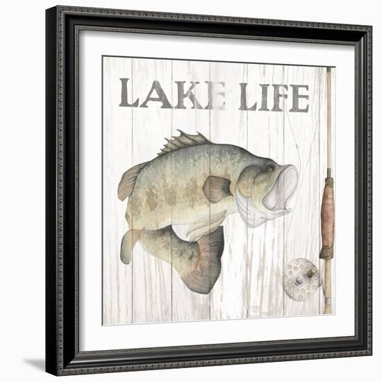 Lake Fishing II-Wild Apple Portfolio-Framed Art Print