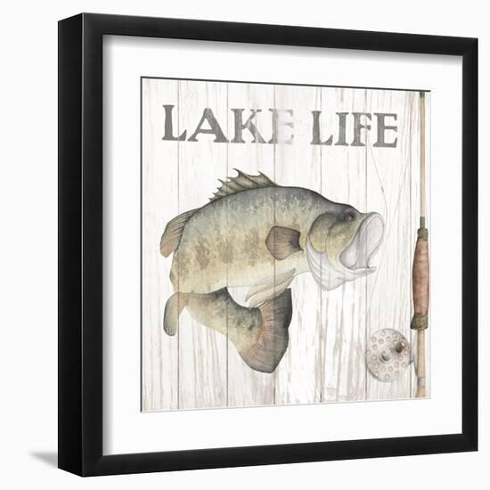 Lake Fishing II-Wild Apple Portfolio-Framed Art Print