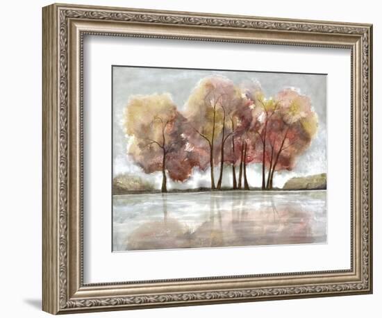 Lake Foliage-Doris Charest-Framed Premium Giclee Print