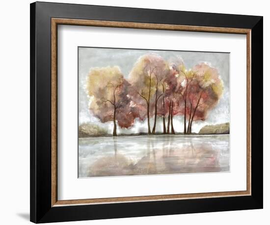 Lake Foliage-Doris Charest-Framed Premium Giclee Print