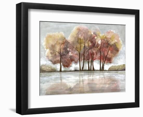 Lake Foliage-Doris Charest-Framed Premium Giclee Print