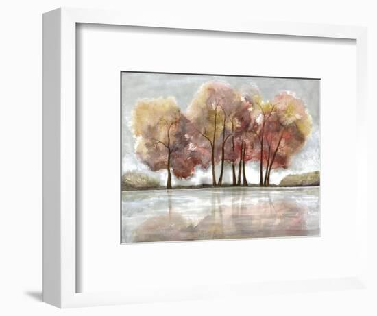 Lake Foliage-Doris Charest-Framed Art Print