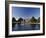 Lake, Fountain and Ornamental Trees in Hampton Court Palace Grounds, Near London-Nigel Blythe-Framed Photographic Print