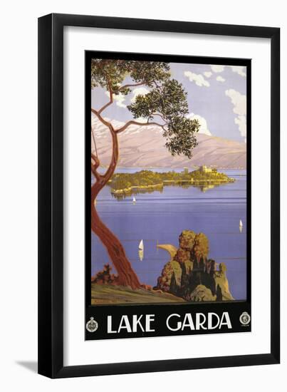 Lake Garda-null-Framed Giclee Print