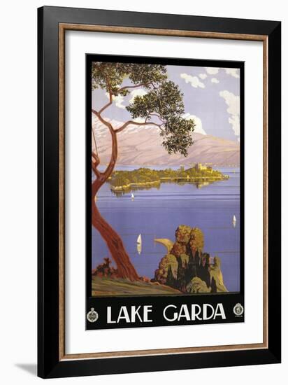 Lake Garda-null-Framed Giclee Print