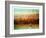 Lake Geneva at Sunset-Gustave Courbet-Framed Giclee Print