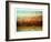 Lake Geneva at Sunset-Gustave Courbet-Framed Giclee Print