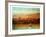 Lake Geneva at Sunset-Gustave Courbet-Framed Giclee Print