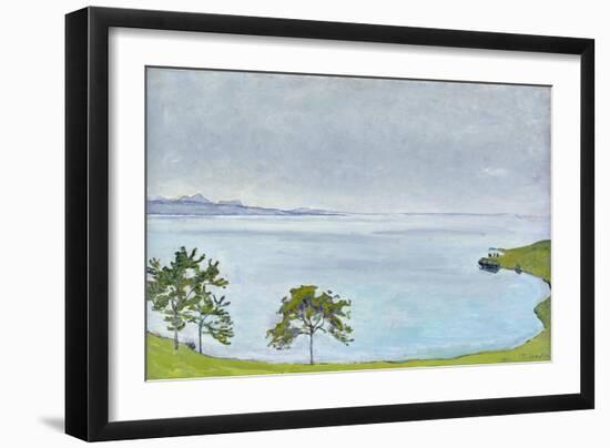 Lake Geneva from Chexbres Aus, 1911-Ferdinand Hodler-Framed Giclee Print