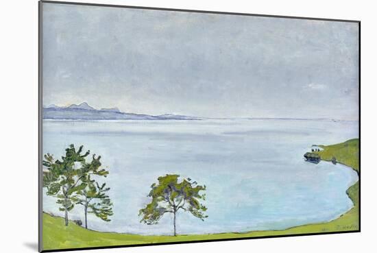 Lake Geneva from Chexbres Aus, 1911-Ferdinand Hodler-Mounted Giclee Print