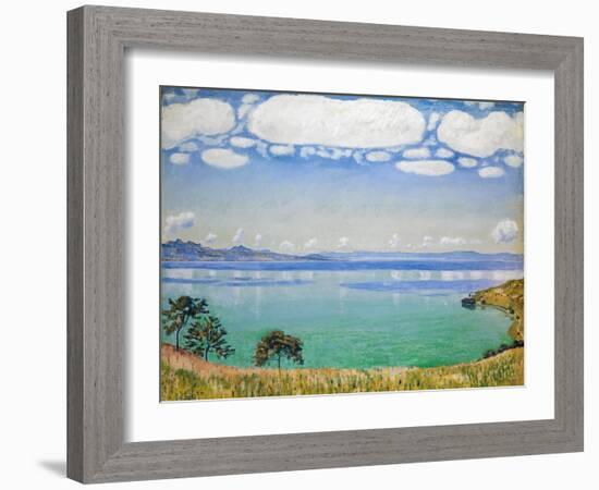 Lake Geneva, Seen from Chexbres, 1905-Ferdinand Hodler-Framed Giclee Print