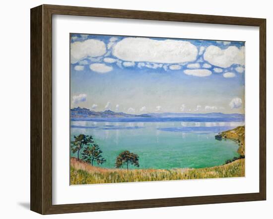 Lake Geneva, Seen from Chexbres, 1905-Ferdinand Hodler-Framed Giclee Print