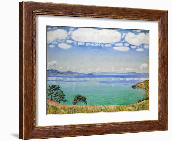 Lake Geneva, Seen from Chexbres, 1905-Ferdinand Hodler-Framed Giclee Print