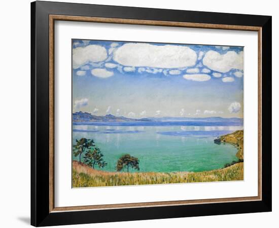 Lake Geneva, Seen from Chexbres, 1905-Ferdinand Hodler-Framed Giclee Print