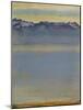 Lake Geneva with Savoyer Alps, 1907-Ferdinand Hodler-Mounted Giclee Print