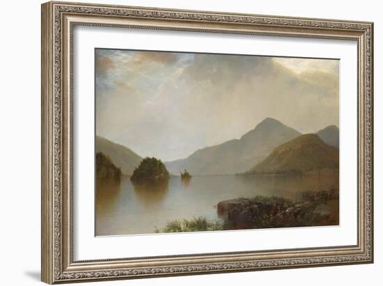 Lake George, 1869-John Frederick Kensett-Framed Giclee Print