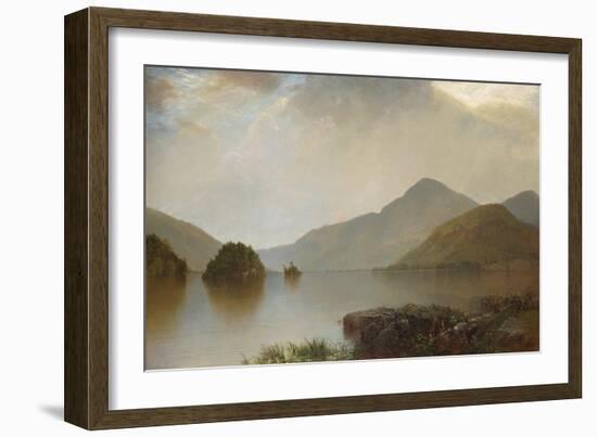 Lake George, 1869-John Frederick Kensett-Framed Giclee Print