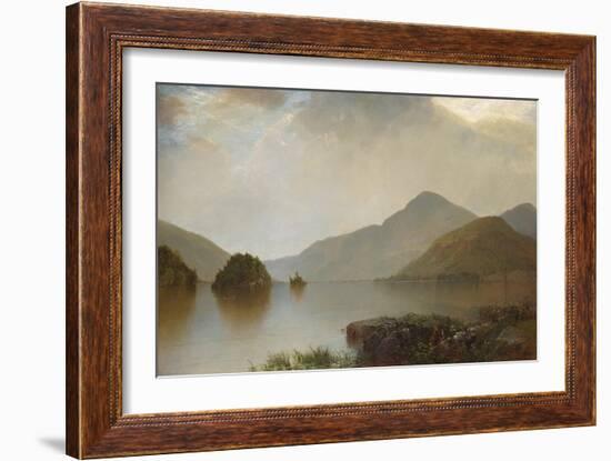 Lake George, 1869-John Frederick Kensett-Framed Giclee Print