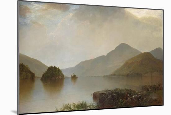 Lake George, 1869-John Frederick Kensett-Mounted Giclee Print