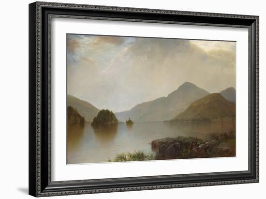 Lake George, 1869-John Frederick Kensett-Framed Giclee Print